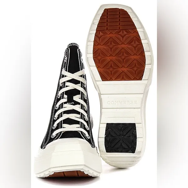 Converse Chuck 70s‎ De Luxe Wedge High Top 'Black' 8.5 - Image 2