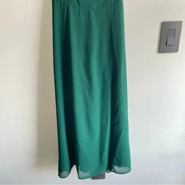 Reformation Juliette Dress Green 4 - Image 9