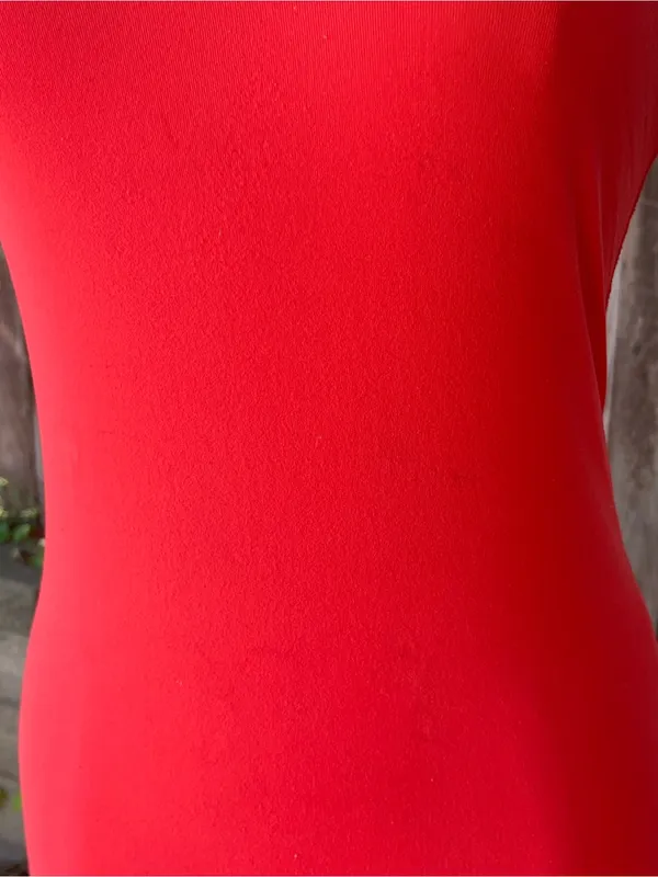 Lululemon tank top hip length red yoga Pilates gym outdoor activewear size 6 - Image 7