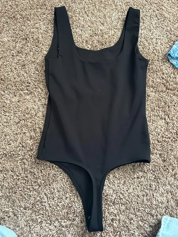 Express Black Bodysuit - Image 2