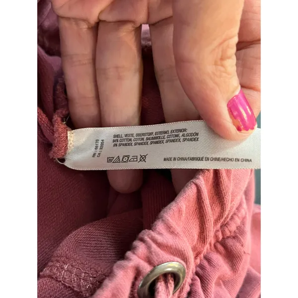 Anthropologie Saturday Sunday Cozy Fleece Joggers Pants Women's Medium Rose Pink - Image 8