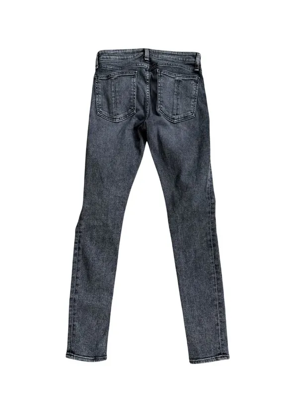 RAG & BONE Black Gray Skinny Jeans Size 26 - Image 3