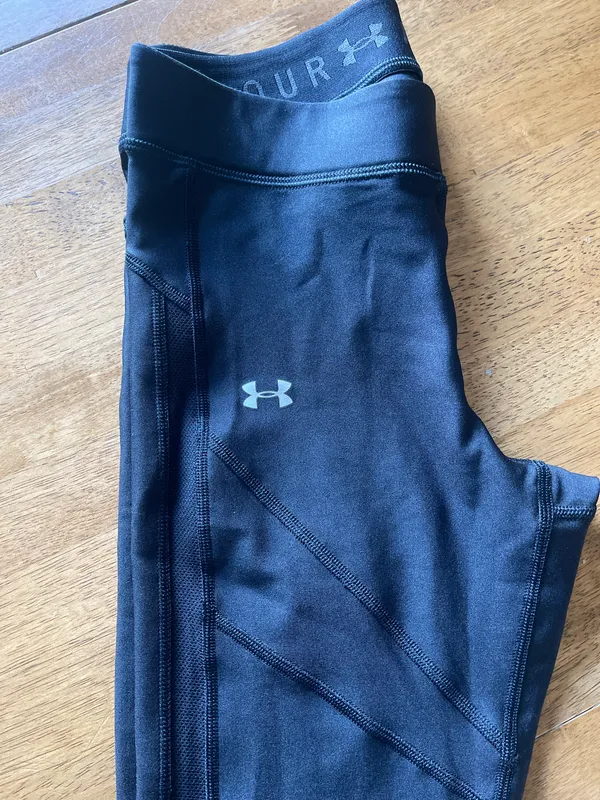 Under Armour Black Cropped Leggings Compression - Image 2