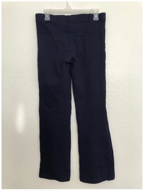 Betabrand Navy Blue flare Dress Pants Yoga Pants Medium Long work trousers - Image 4