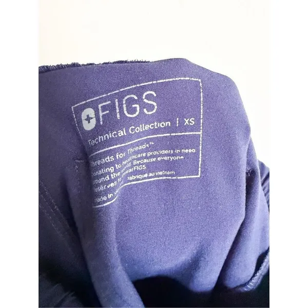 Figs Technical Collection Navy Joggers Size XS - Image 8