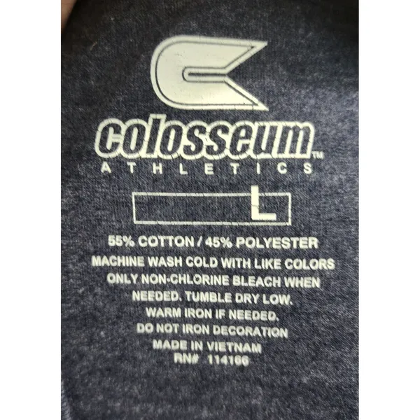 Virginia Cavaliers Colosseum Athletics T Shirt‎ NCAA Heather Blue Large - Image 3