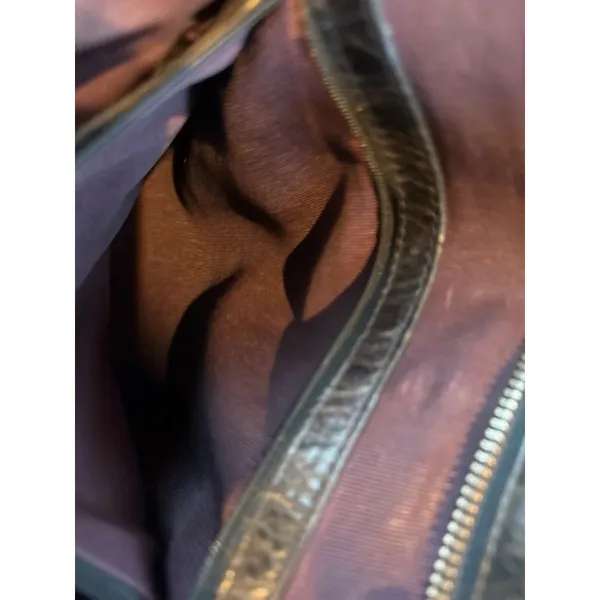 Charles David, black leather bag - Image 8
