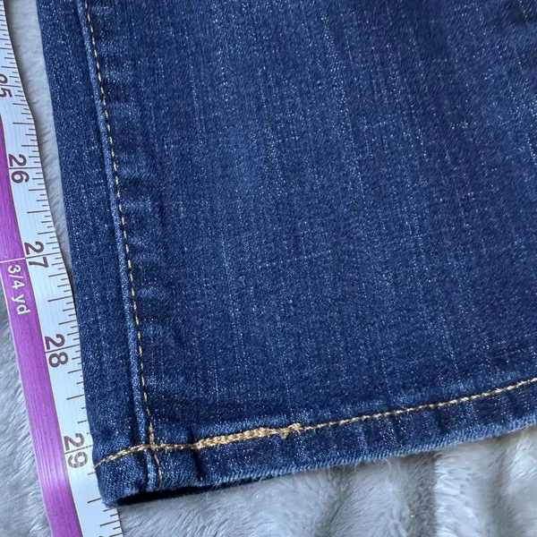 Levis 311 Womens Size 32x30 Shaping Skinny Jeans Distressed Dark Wash Stretch - Image 9