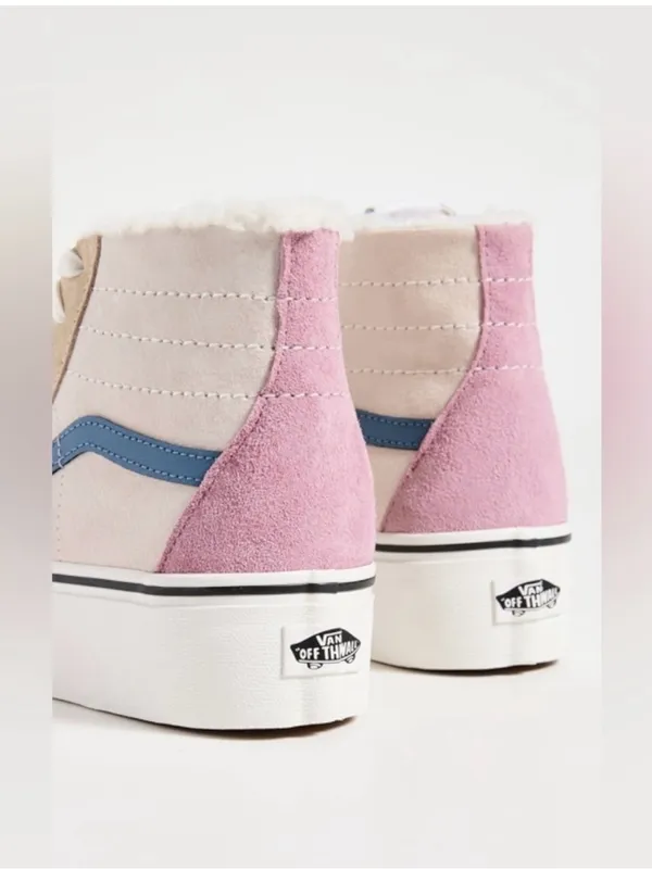 Vans UA SK8-HI TAPERED STACKFORM Sherpa - Image 4