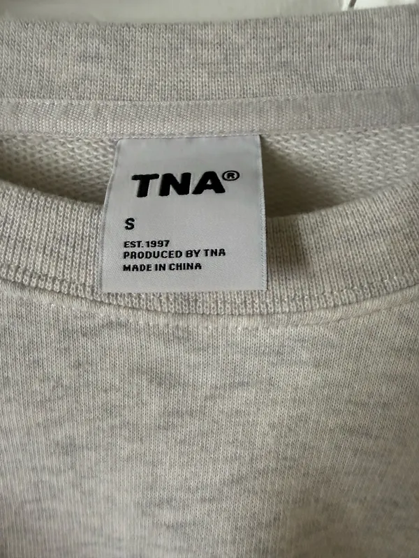 Aritzia TNA cropped crew sweatshirt - Image 2