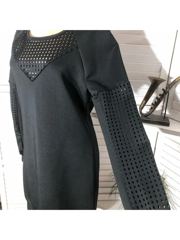 Fabletics Mini Dress Mesh Athleisure activewear whimsigoth punk grunge Y2K 90s M - Image 9