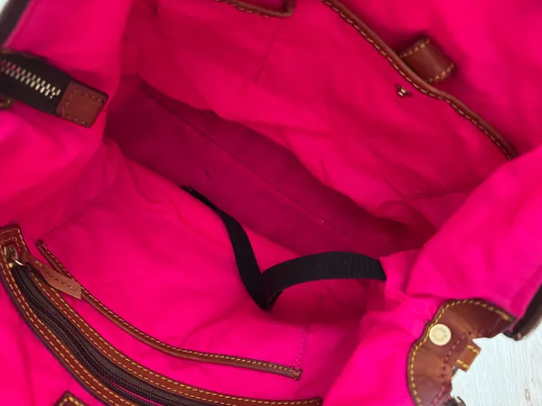 Dooney & Bourke Crossbody Nylon Leather Large Bag - Image 13
