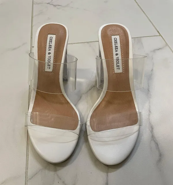Chelsea and Violet Clear Heels - Image 5