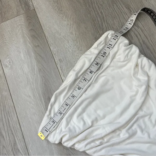 Urban Outfitters Dress strapless drop waist mini womens White (small) party cute - Image 3