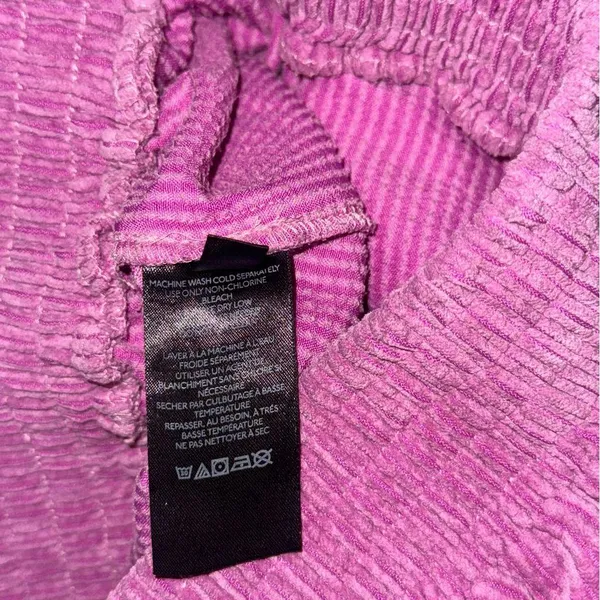 Urban Outfitters Drapey Corduroy Wide Leg Pants in Bubblegum Pink - Image 12
