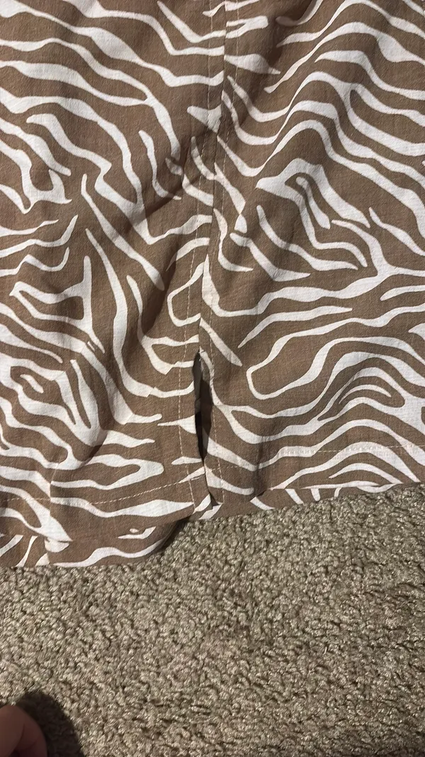 Everly small tiger strip skirt - Image 2