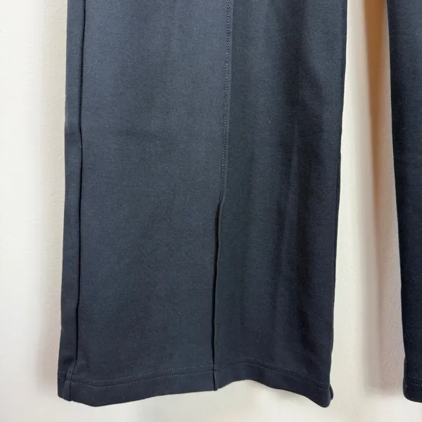 Abercrombie Fitch Black High Waisted Wide‎ Leg Exposed Pleat Pants Size Small - Image 5