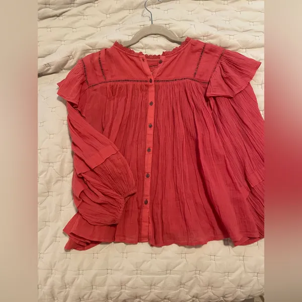 Women's Pink Free People Top - Image 3