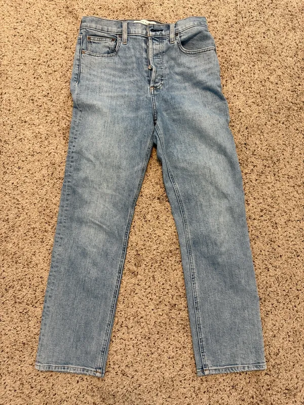 Aritzia Denim Forum Arlo High-Rise Straight Jeans - Image 2