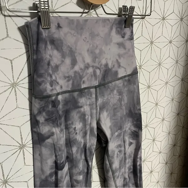 Lululemon Align Super High Rise Pant 28" Diamond Dye Diamond Dye Star Pitch Grey - Image 8