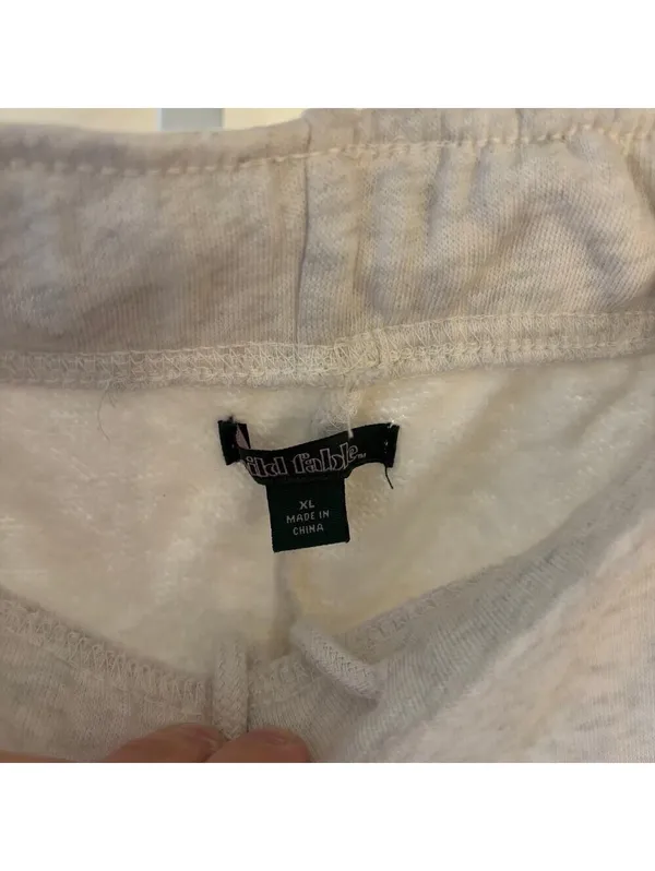 Wild Fable NWT Women's Light Gray High Rise Sweat Pants Size XL - Image 4