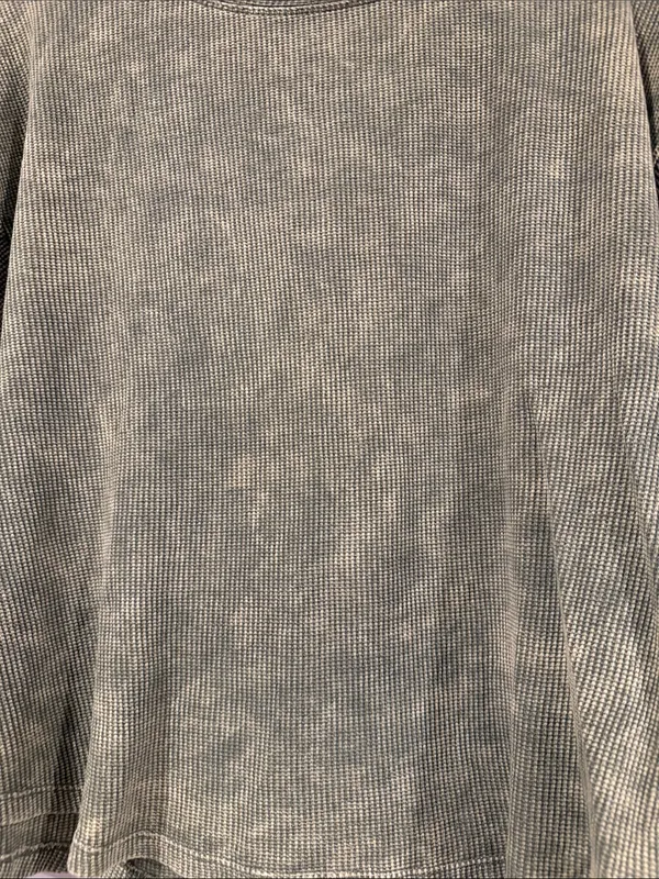 Pilcro anthropologie mineral wash thermal 3/4 sleeve‎ top small - Image 2