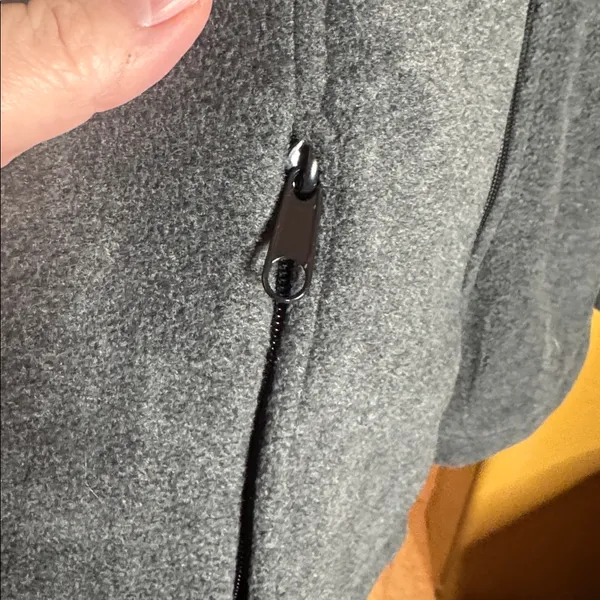 Columbia Benton Springs Full Zip Fleece Jacket Charcoal Heather Size Large - Image 11
