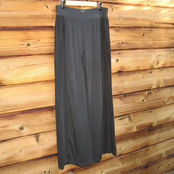 NWOT Black Wide Leg Casual Pants - Image 4