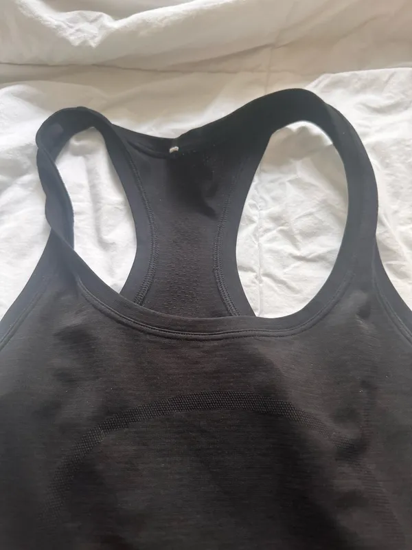 Black Lululemon Racerback Tank - Image 2
