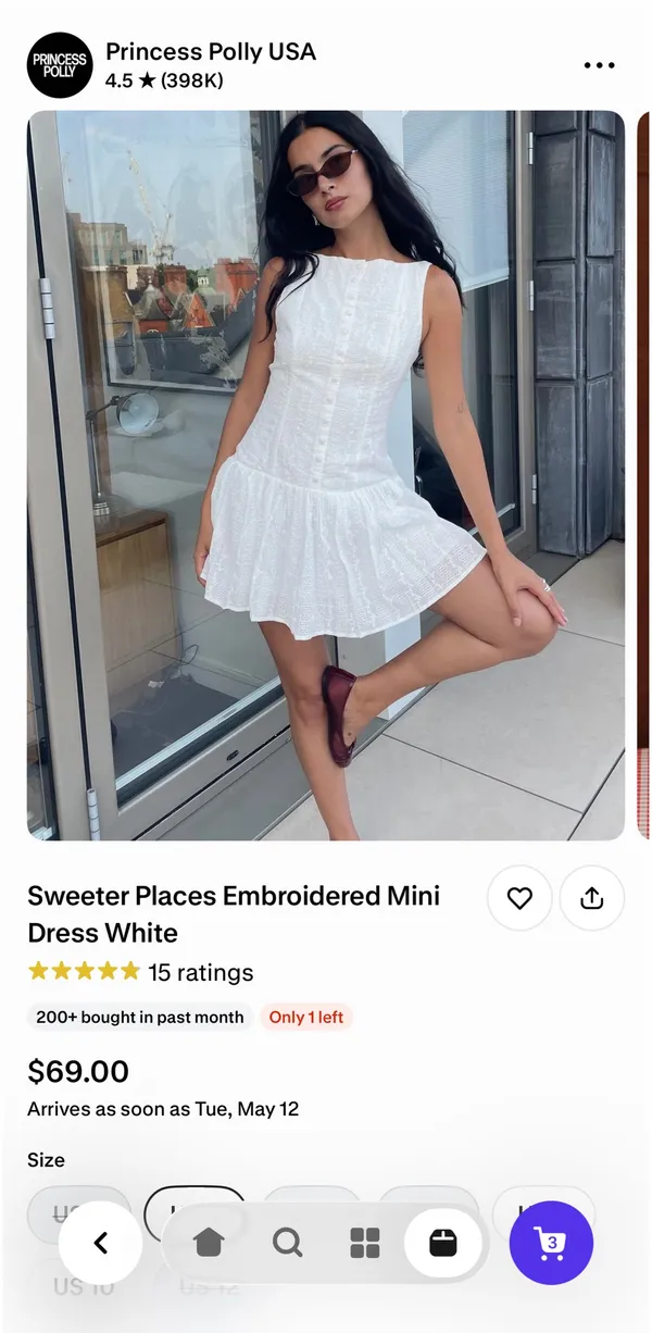 Princess Polly Dress Mini - Image 2