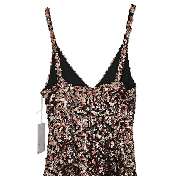 Reformation Jimmy Sparkle Mini Dress Sz‎ XS Sequined NEW - Image 11
