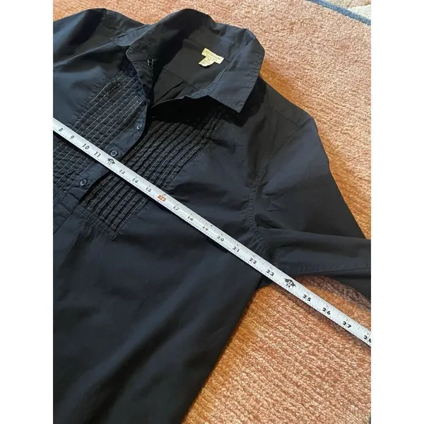 U.S. Polo Assn. Women's Long Sleeve Stretch Black Cotton Pullover Shirt Size XL - Image 4
