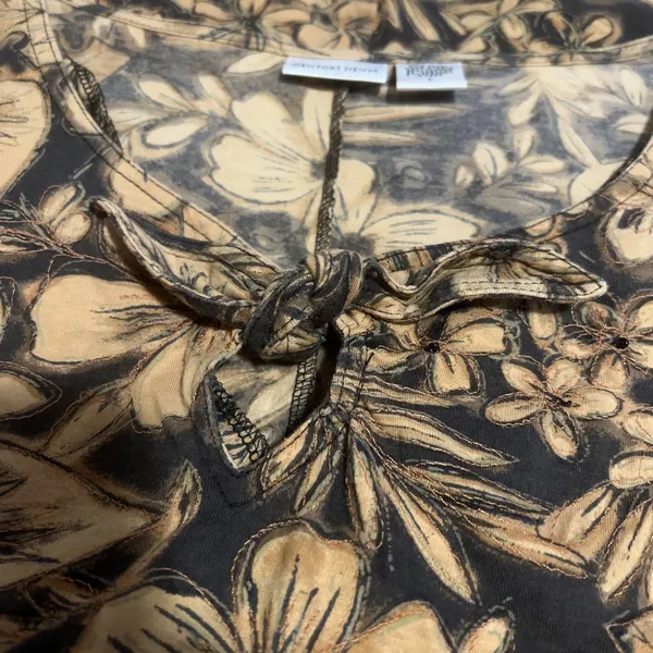 Newport News Dress Large Beaded Floral‎ - Image 6