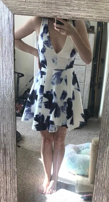 Lulus Floral Formal Dress - Image 3