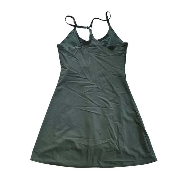 Outdoor Voices‎ Exercise Dress Forest Green Racerback Built-in Shorts Pockets XS - Image 6