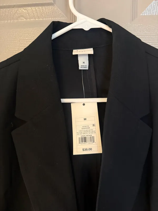 Black Blazer Jacket - Image 6