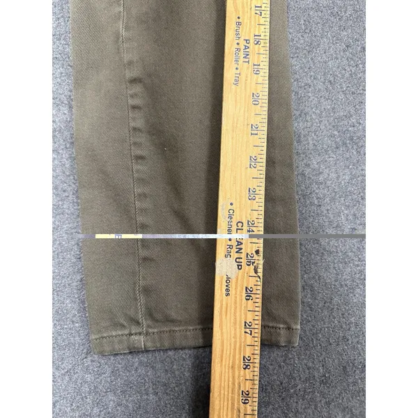 Mint Velvet Khaki Cargo Straight Slim Jeans Women's 8R uk 12R Combat Utility‎ - Image 7