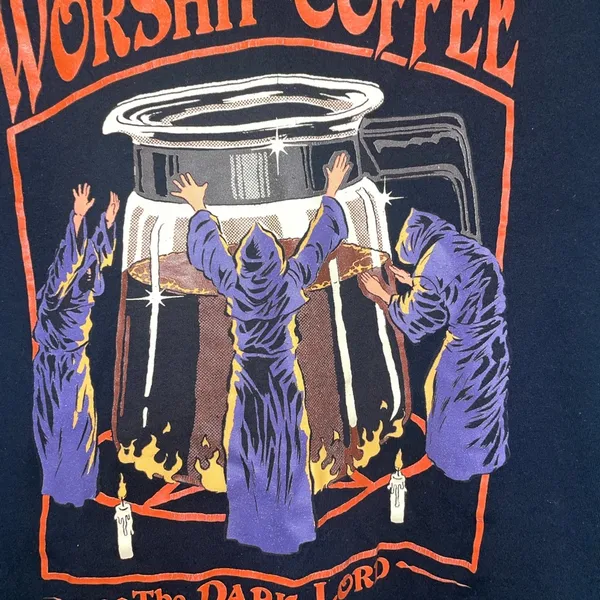 Steven Rhodes “worship coffee” tee - Image 2