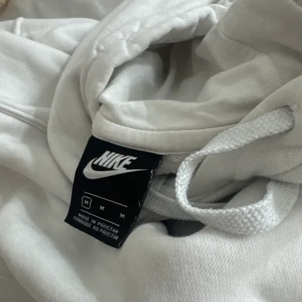 White Nike Hoodie - Image 2