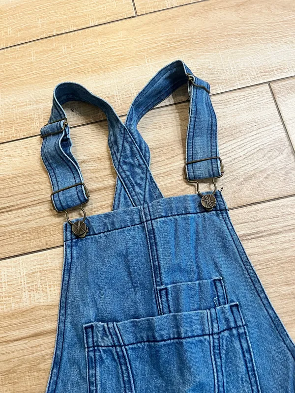 Womens Kardashian Kollection Denim Jean Overalls - 8 - Image 2