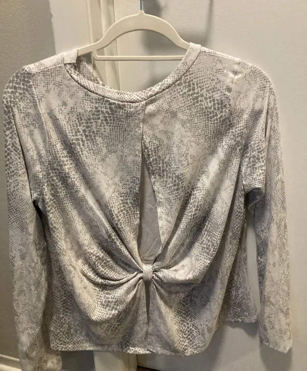 Altar'd State Long-sleeve White Shirt - Image 2
