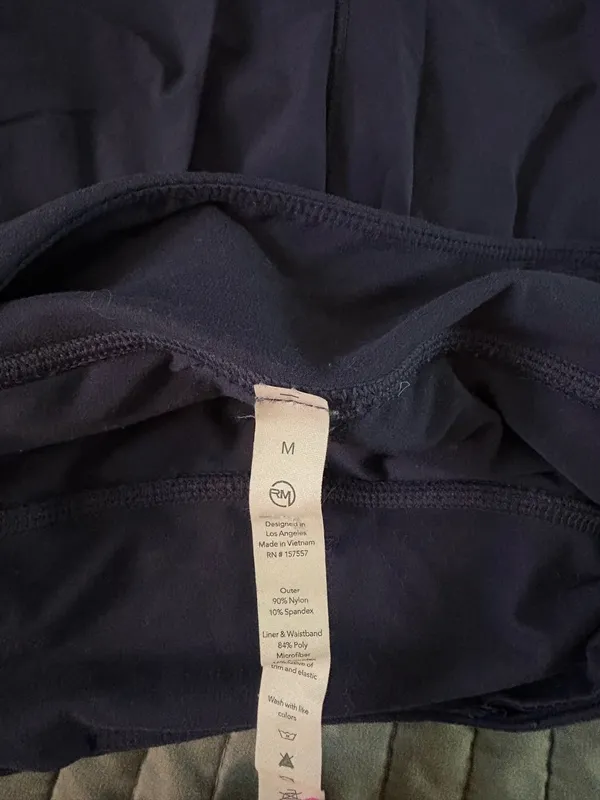athletic shorts Purple Size M - Image 3