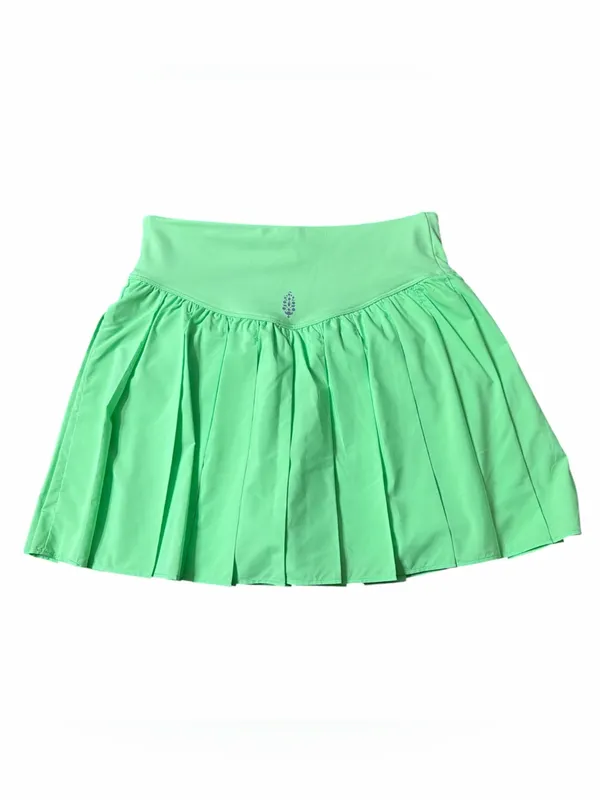 NWT Free People Movement NWT Keylime Swing of the Things Pleated Skort - Image 7