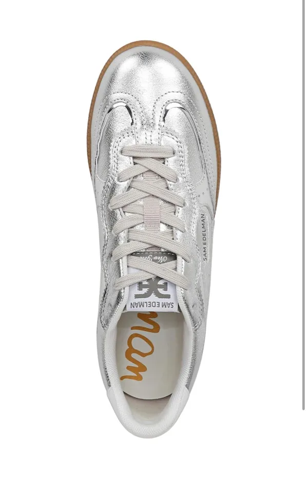 Sam Edelman Silver Sneakers - Image 2