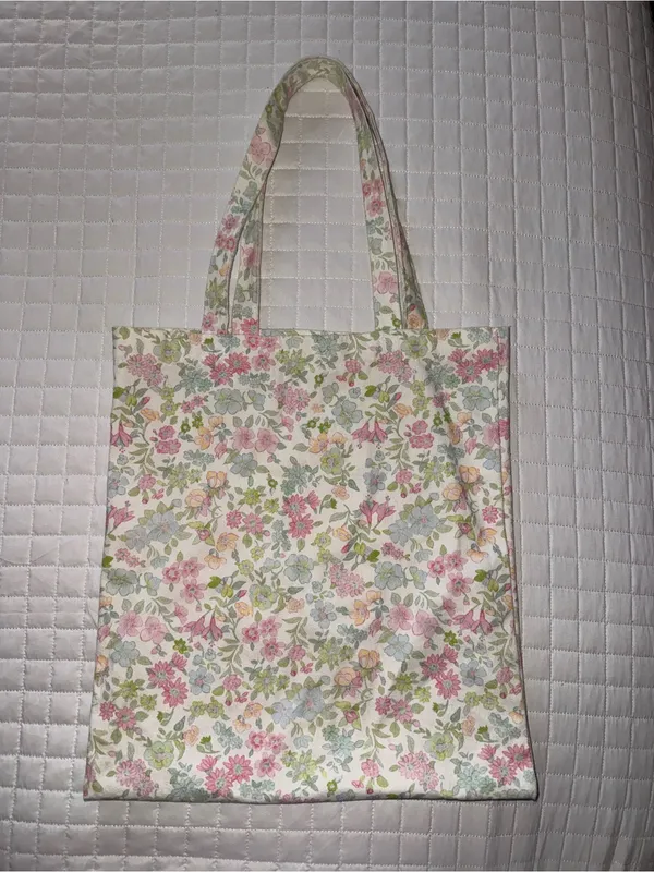 LoveShackFancy Pastel Floral Tote - Image 2