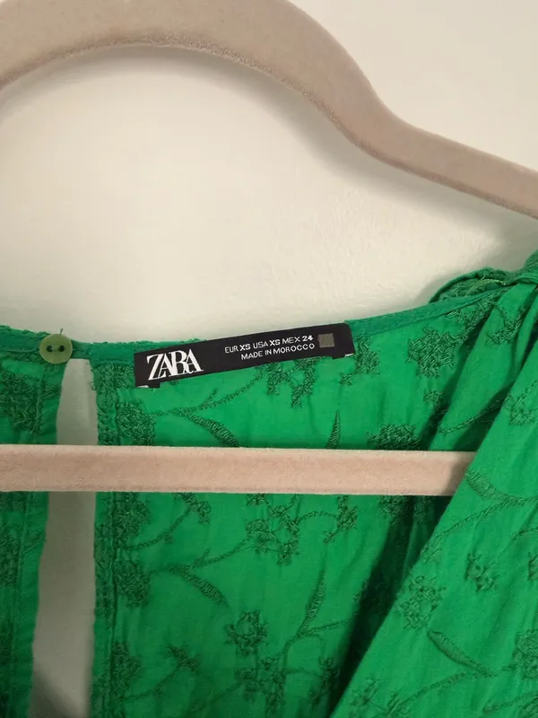 ZARA Dress Mini Green - Image 5