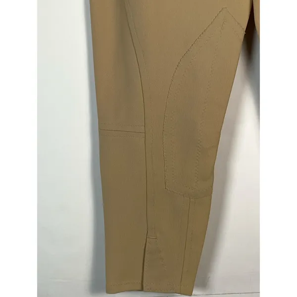 Equestrian Correct Women’s Breeches Size 6 Beige Knee Patch Stretch Pants - Image 7