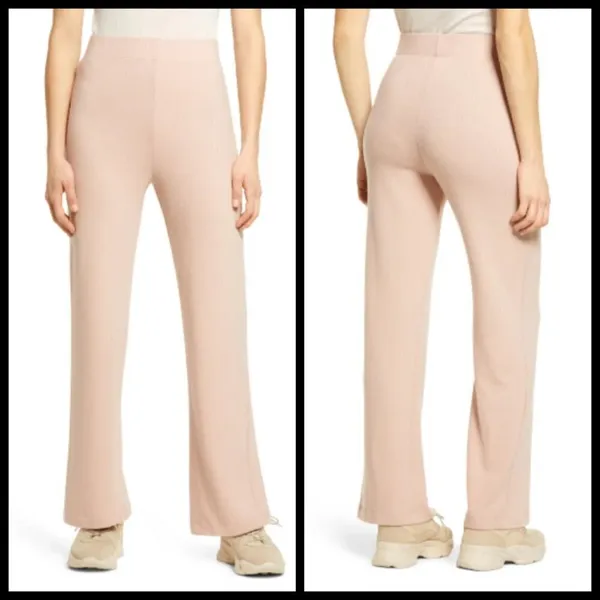 💕REFORMATION💕 Cirrus Crop Straight Leg Knit Pants Medium M NWT - Image 6