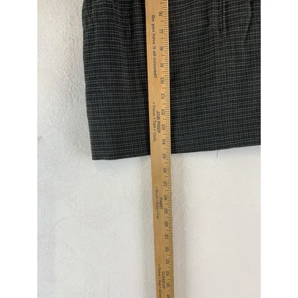 VTG Y2K Route 66 Women’s Mini Skirt Plaid Grunge Green Size 16 - Image 8