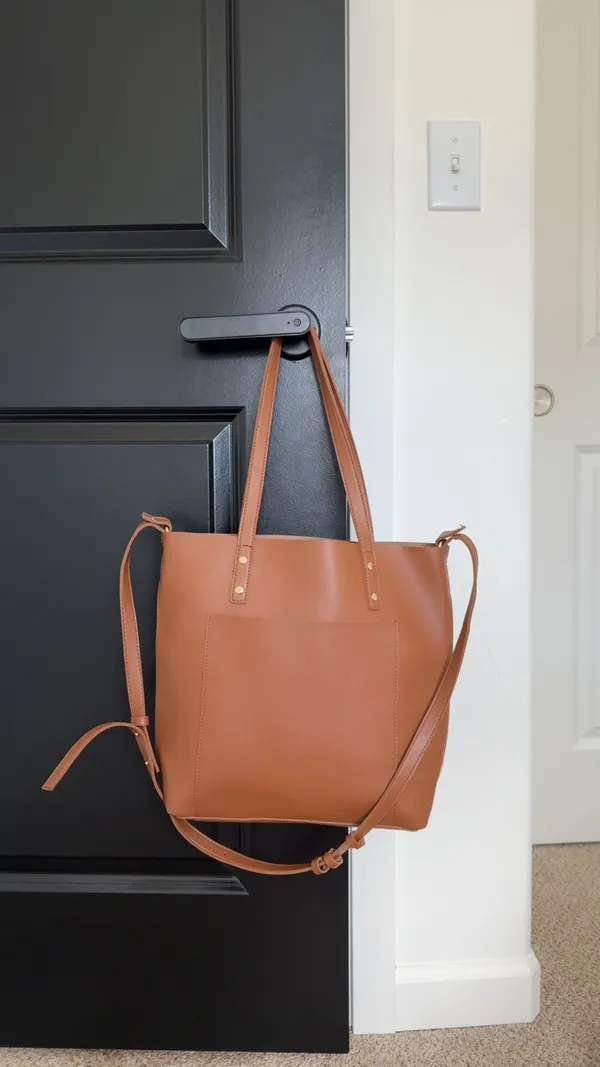 Henny + lev camel brown tote bag  - Image 2
